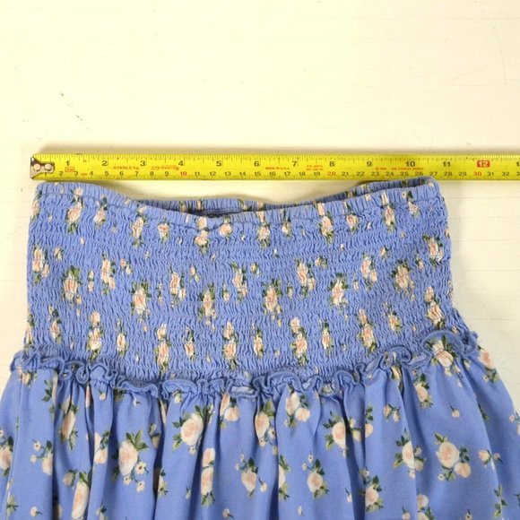 y2k Hollister Smoked Flowy  Skort skirt XS - Picture 8 of 11